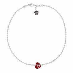 Колье Hola Jewelry, керамика, длина 40 см, красный