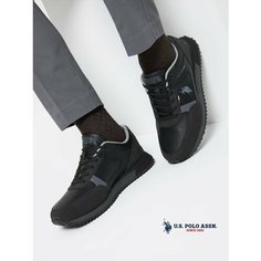 Кроссовки U.S. POLO ASSN. Осень-зима 2024, полнота 6 (RU)/ на среднюю стопу, размер 43, черный