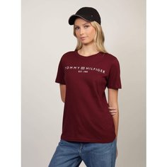 Футболка TOMMY HILFIGER, размер L, красный 2