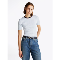Футболка TOMMY HILFIGER, размер M, голубой