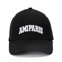 Бейсболка Ami Paris для мужчин и женщин, размер OneSize, черный