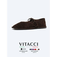 Балетки VITACCI, размер 36, коричневый