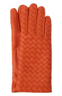 Кожаные перчатки Bottega Veneta