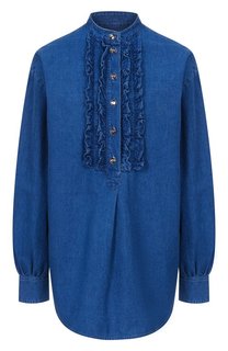 Джинсовая блузка Valentino