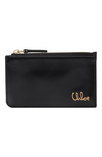 Кожаный футляр для кредитных карт Chloé