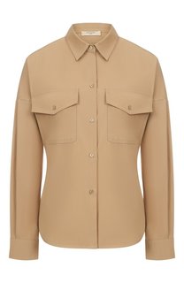 Хлопковая рубашка Weekend Max Mara