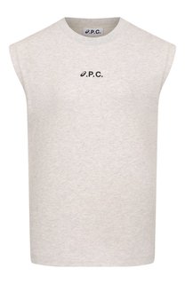 Хлопковая майка A.P.C. x ASICS A.P.C.
