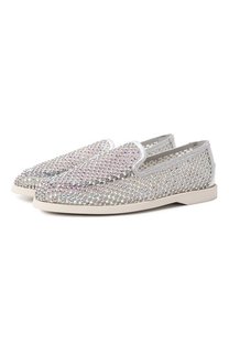 Текстильные лоферы Gilda Le Silla