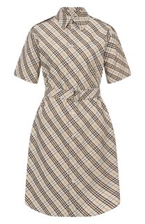Хлопковое платье Burberry