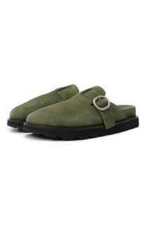 Замшевые сабо Jil Sander