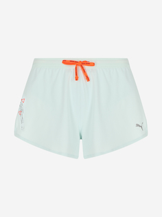 Шорты женские PUMA, Голубой