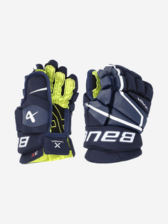 Перчатки хоккейные детские Bauer Vapor 3X JR, Синий Бауэр