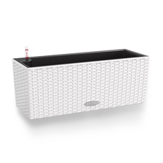 Кашпо с автополивом Lechuza "Balconera Cottage Complete white" , 50х19хН19 см белый