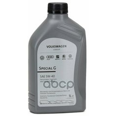 VAG Масло Моторное Vag Special G 5W-40 Синтетическое 1 Л Gs55502m2eur Volkswagen