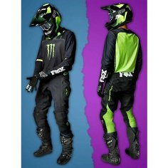 Костюм для мотокросса джерси и мото штаны Monster Energy