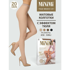 Колготки MiNiMi TULLE MAGICO, 20 den, размер 4, caramello