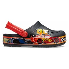 Шлепанцы Crocs Fun Lab Disney and Pixar Cars, размер J5 (37-38EU), black