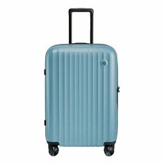 Чемодан-самокат NINETYGO Elbe Luggage, 38 л, размер 20", голубой