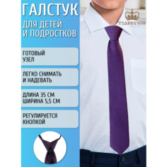 Галстук Tsarevich, фиолетовый
