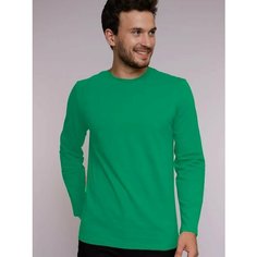 Лонгслив Uzcotton Premium, размер 40-42\XXS, , зелёный