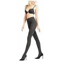 Колготки Falke Softmerino, размер 4, серебряный