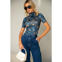 Водолазка A-A Awesome Apparel by Ksenia Avakyan, размер 48, , золотой, зеленый