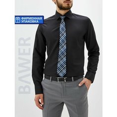 Рубашка BAWER, размер 4XL, черный