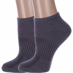 Носки Альтаир, комплект, 2 пары, размер 25, серый Altair