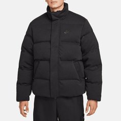 Пуховик NIKE M NK TCH TF PUFFER JKT, размер 2XL, черный