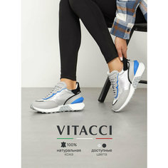 Кроссовки VITACCI, размер 37, серый