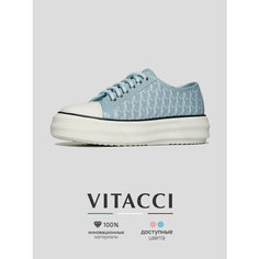 Кеды VITACCI 37, размер 37, голубой