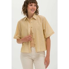 Рубашка U.S. POLO ASSN., размер 38, бежевый