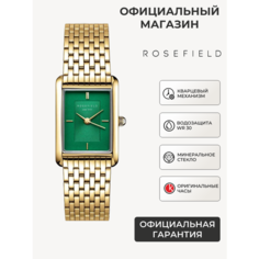 Наручные часы Rosefield, зеленый, золотой