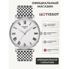 Наручные часы TISSOT, серебристый/белый