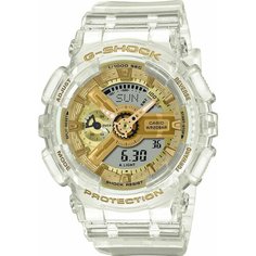 Наручные часы CASIO G-Shock, белый/золотой