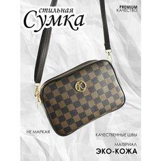 Сумка клатч IBRICO, фактура зернистая, коричневый