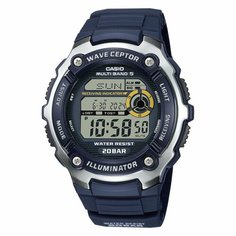 Наручные часы CASIO Radio Controlled, синий/серый
