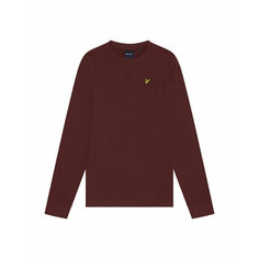Свитшот Lyle & Scott Crew Neck Sweatshirt, размер XL, , коричневый, желтый