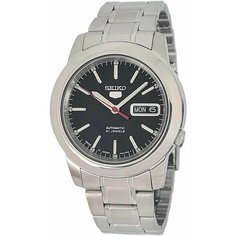 Наручные часы SEIKO, серебристый/черный