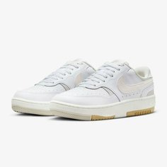 Кроссовки NIKE Gamma Force, размер 37, белый/бежевый