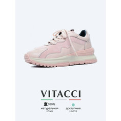 Кроссовки VITACCI, размер 40, бежевый