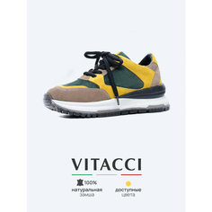 Кроссовки VITACCI, размер 37, желтый