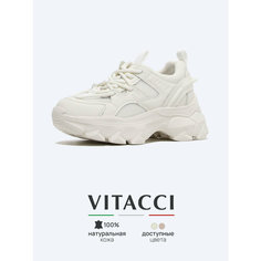 Кроссовки VITACCI, размер 38, молочный