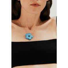 Колье ZOTOV A & Y JEWELLERY, керамика, синий