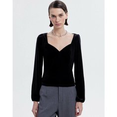Блуза Gloria Jeans GJ BLACK, размер M (44-46), черный