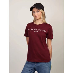 Футболка TOMMY HILFIGER, размер XL, красный 2