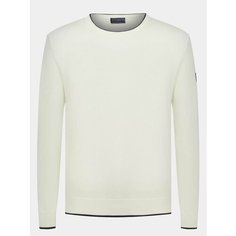 Джемпер Alessandro Manzoni Yachting, размер 50, , молочный