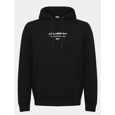 Худи Karl Lagerfeld, размер XXL, , черный