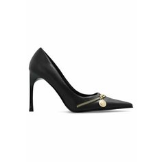 Туфли лодочки Versace Jeans Couture, размер 39, черный