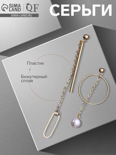 Серьги с жемчугом QF